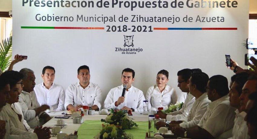 Presentación de gabinete presidencial