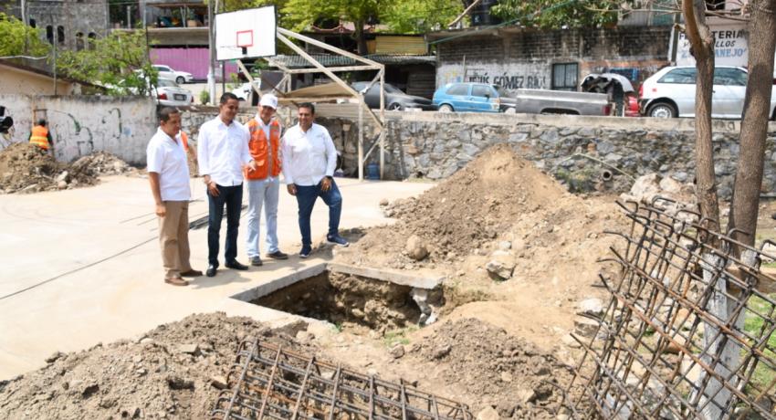 Con obras en tres colonias, JSA arranca programa de Rescate de Espacios Públicos