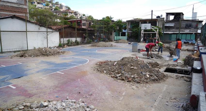 Con obras en tres colonias, JSA arranca programa de Rescate de Espacios Públicos