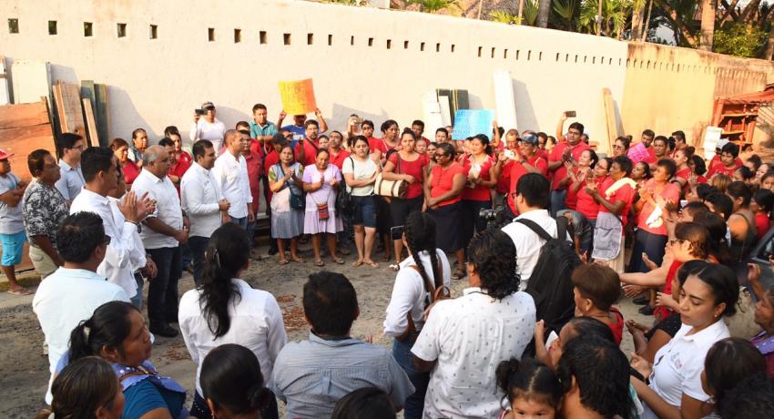 JSA PONE EN MARCHA DOS OBRAS DE IMPACTO PARA LA IMAGEN TURÍSTICA DE PLAYA LA ROPA