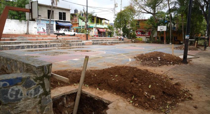 Con obras en tres colonias, JSA arranca programa de Rescate de Espacios Públicos