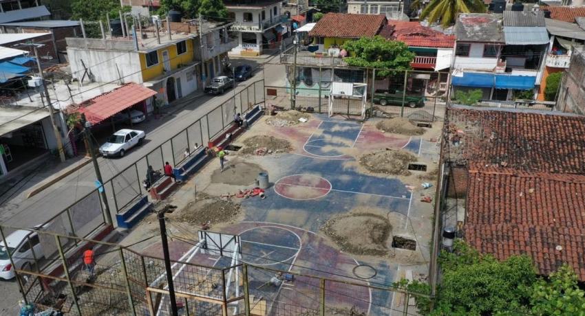 Con obras en tres colonias, JSA arranca programa de Rescate de Espacios Públicos