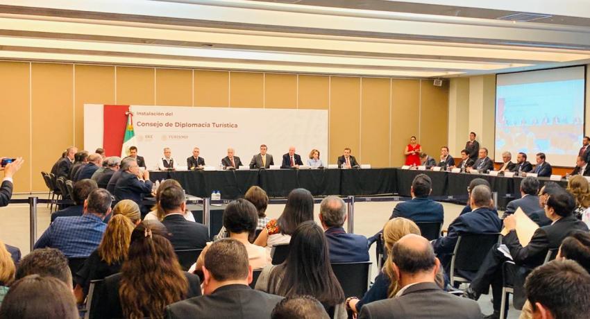 Presidente JSA asiste a instalación de Consejo de Diplomacia Turística en CDMX