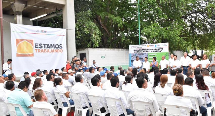 rehabilitación de planta de tratamiento