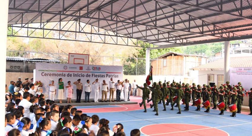 Inicio de fiestas patrias