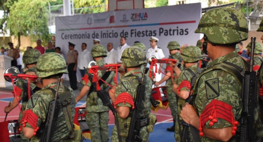 Inicio de fiestas patrias