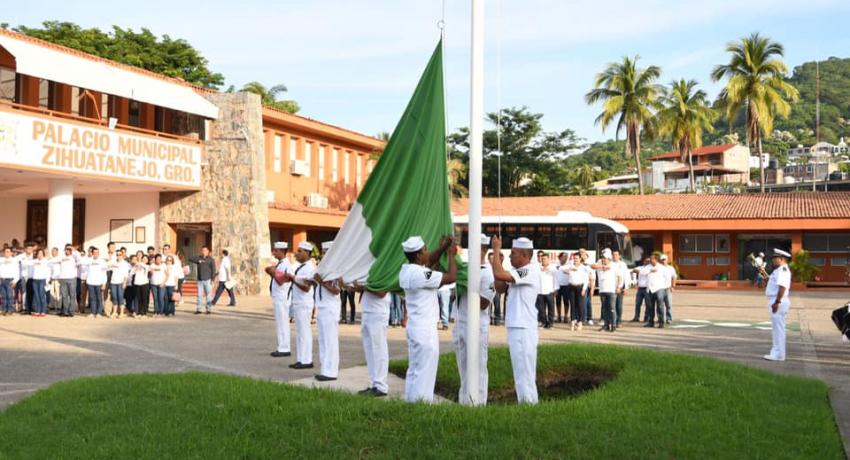Honores a la bandera