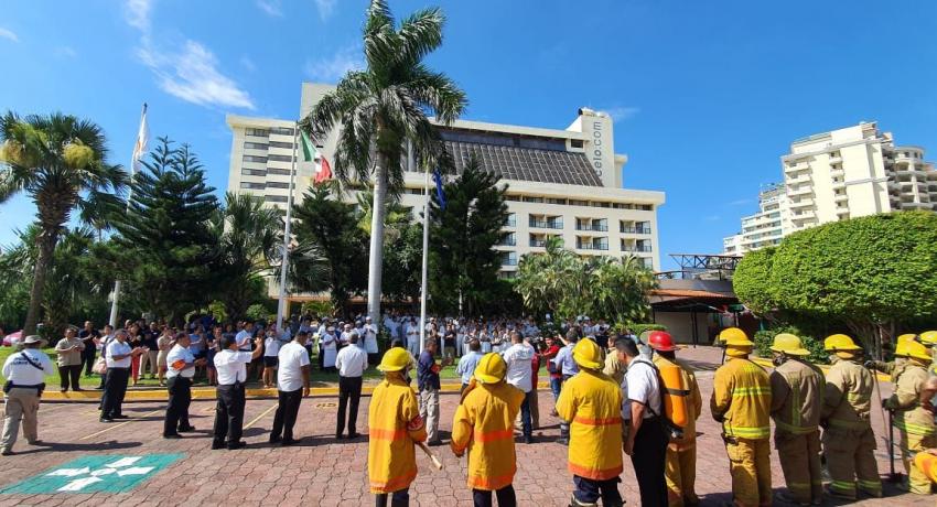 macrosimulacro nacional de sismo zihuatanejo