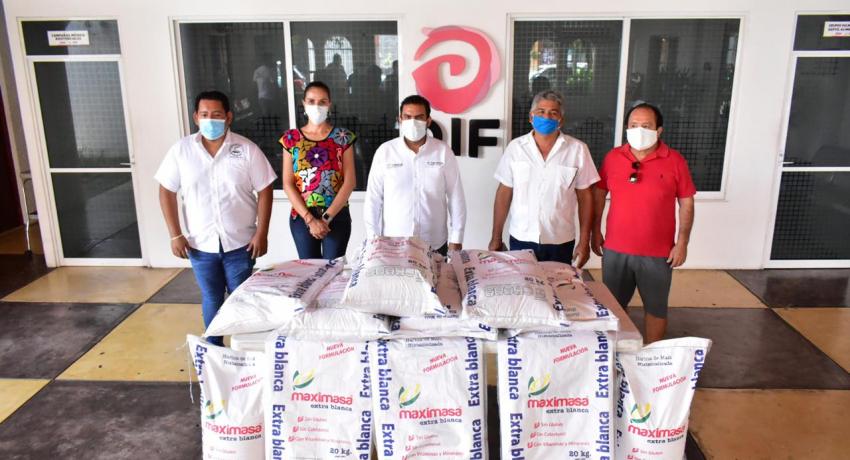 Apoyo del sector empresarial de la masa y la tortilla