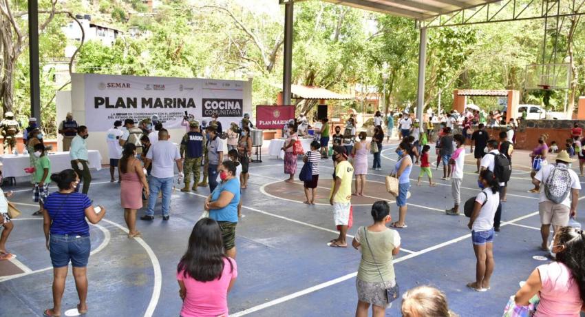 tercer comedor comunitario en Zihuatanejo