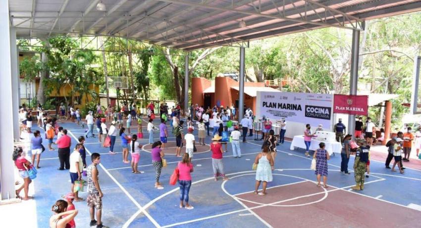  familias son beneficiadas con comedores comunitarios