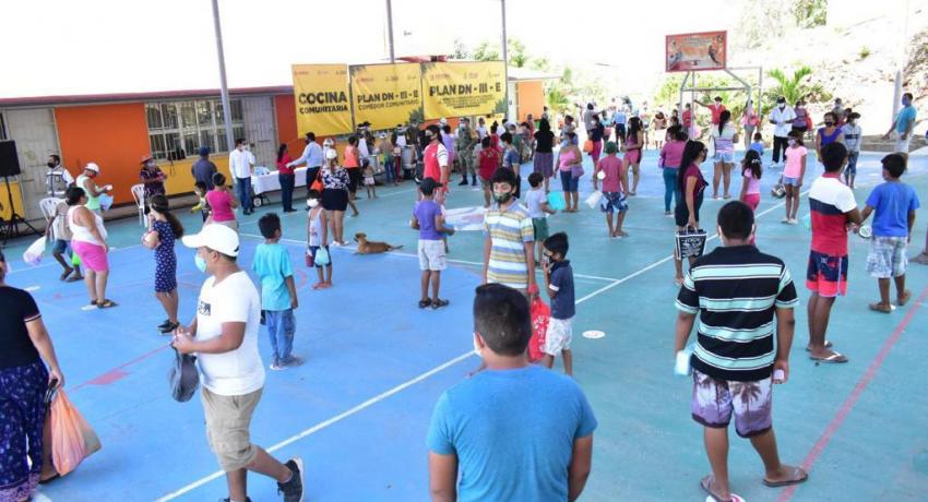  familias son beneficiadas con comedores comunitarios