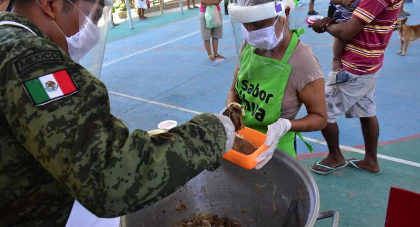  familias son beneficiadas con comedores comunitarios