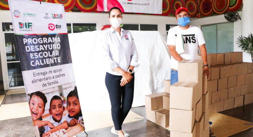 Escuelas beneficiadas con desayunos calientes