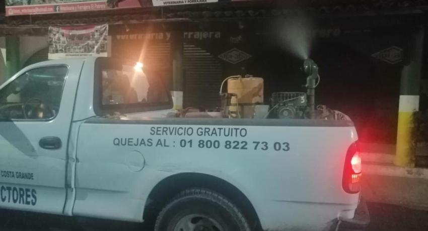 Campaña de nebulización espacial