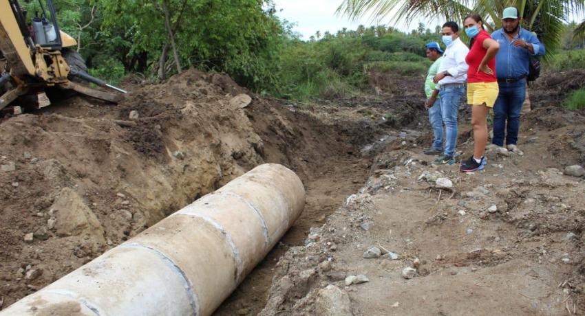 Sistema pluvial en Coacoyul