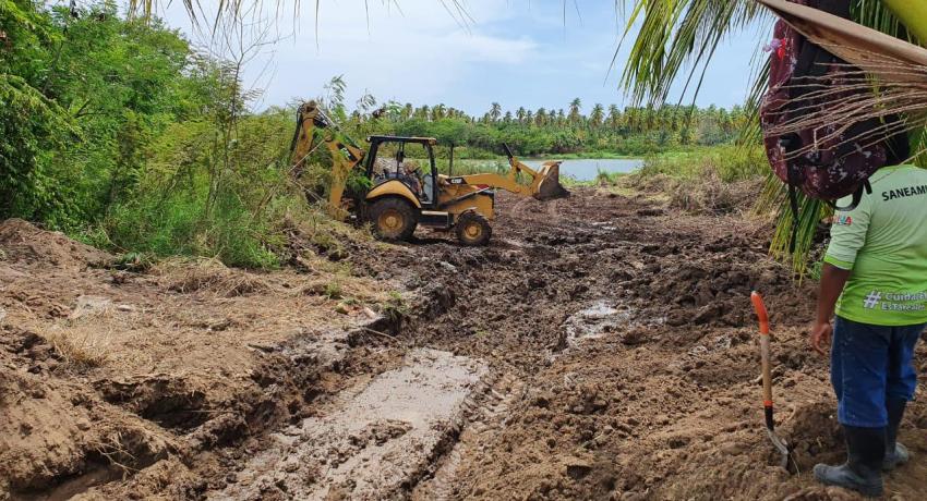 Sistema pluvial en Coacoyul