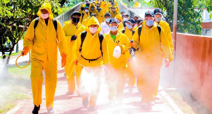 Estado y Municipio juntos contra COVID19