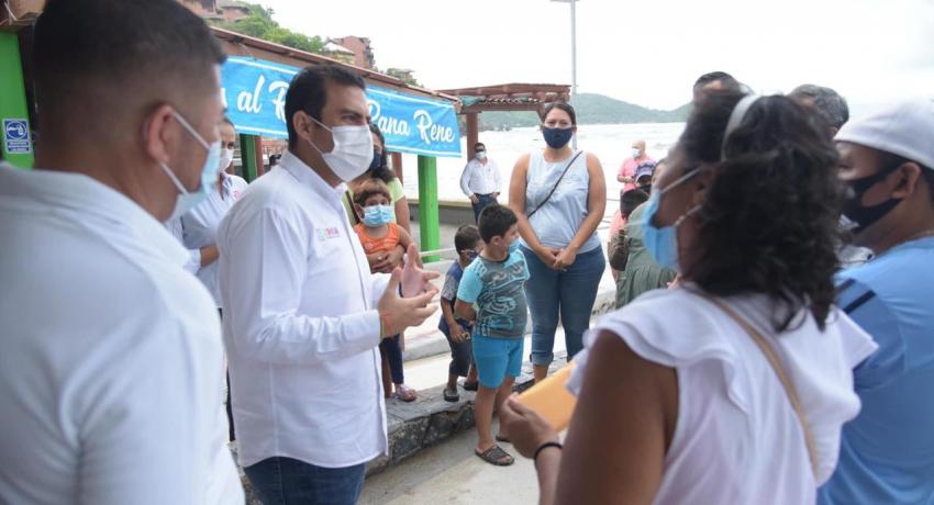 Arranque de obra en playa la madera.