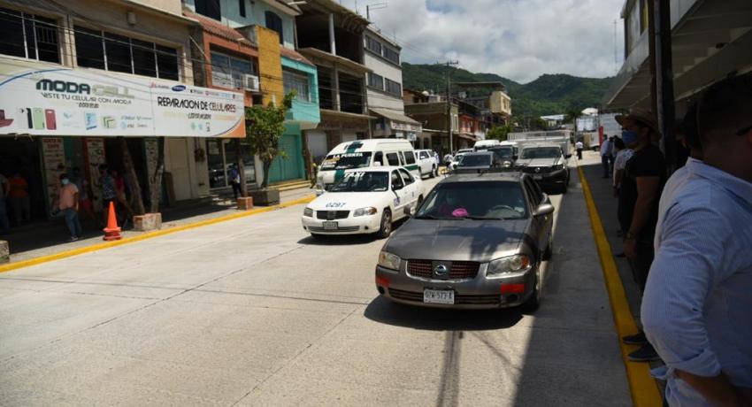 Avenida Morelos se construyó en tiempo record