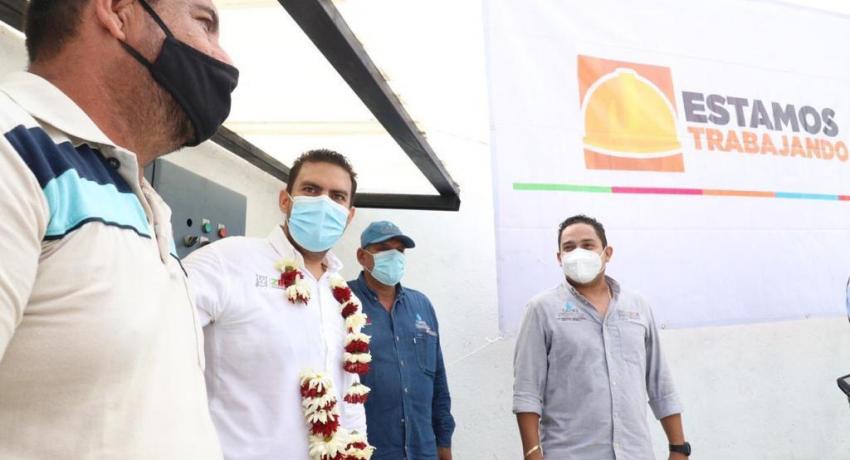 Pone en operación planta de tratamiento en Ayocuán.