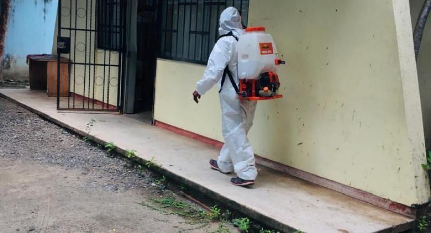 Intensifica trabajos de sanitización