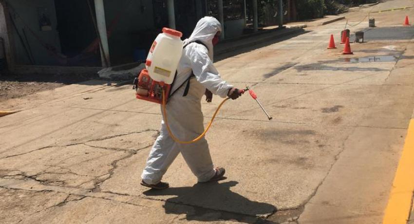 Intensifica trabajos de sanitización