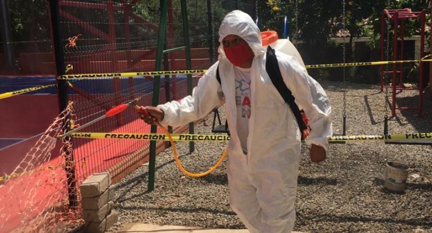 Intensifica trabajos de sanitización