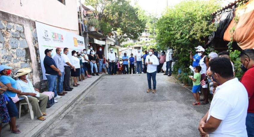 Arranque de obras en varias colonias