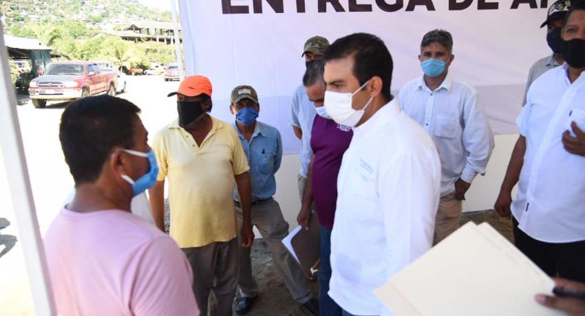 Cumpliendo la palabra con los pescadores