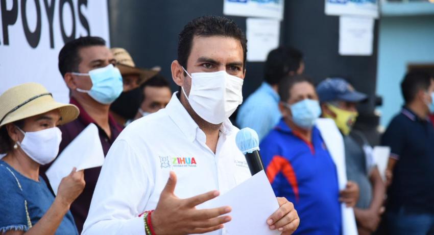 Presidente Jorge Sánchez junto a su cabildo inauguró el pozo de agua de la colonia Los Reyes