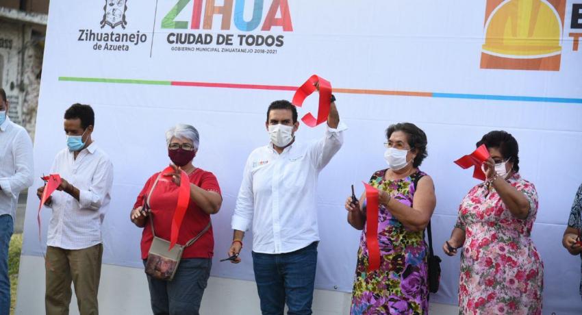 Reencarpetamiento de calles, avenida Mar de Java, Mar Muerto y Avenida del Palmar