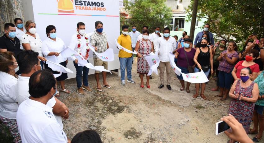 Andador en la colonia Ignacio Manuel Altamirano