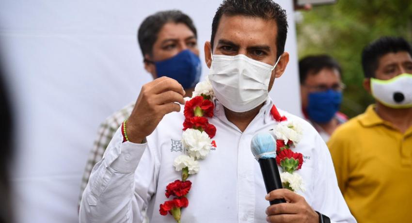 Andador en la colonia Ignacio Manuel Altamirano