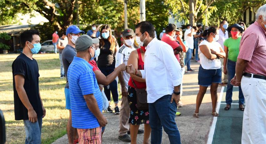 Arranque de la obra cancha techada