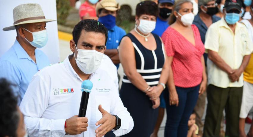 Calle Chihuahua en El Coacoyul