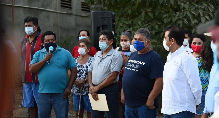 Calle Chihuahua en El Coacoyul