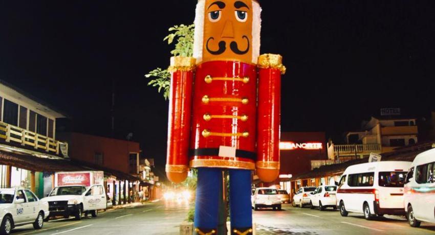 Un toque muy navideño