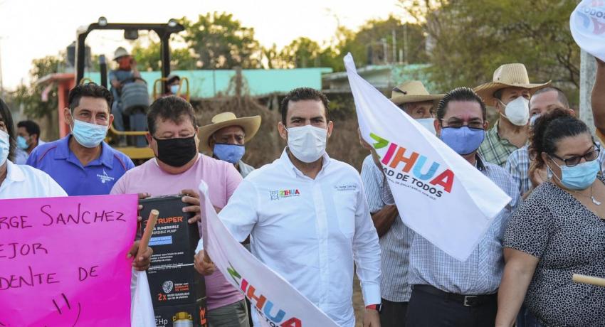 Colonia Estrella y en la Comunidad de Pantla.