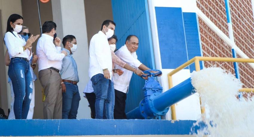El proyecto garantiza suministro de agua para los próximos 20 años en Zihuatanejo