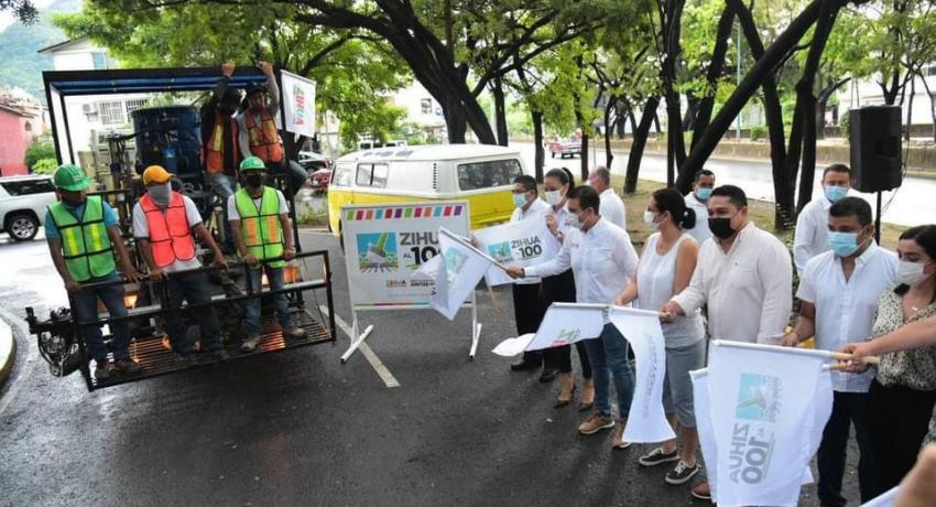 Jorge Sánchez Allec pone en marcha programa Zihua al 100