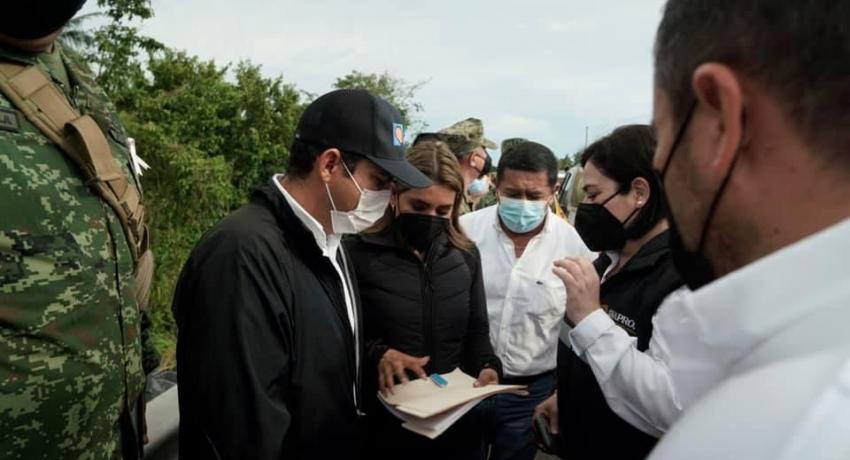 Gobernadora Evelyn Salgado se reúne con el presidente Jorge Sánchez 