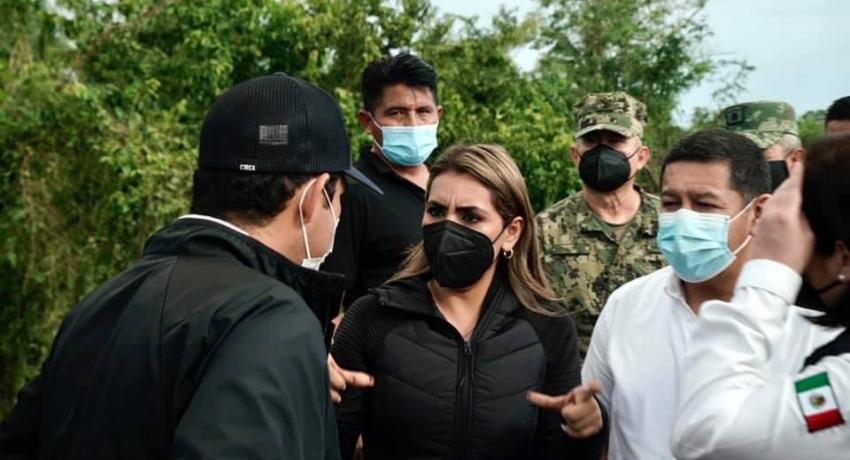 Gobernadora Evelyn Salgado se reúne con el presidente Jorge Sánchez 