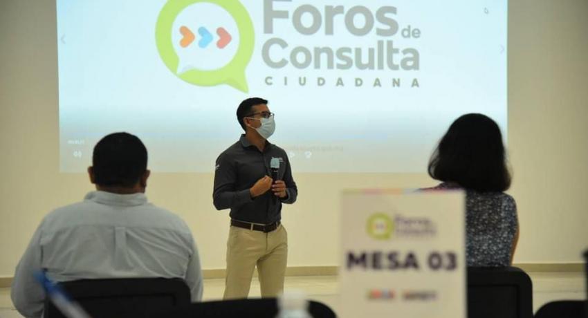 Presidente Jorge Sánchez Allec da inicio a los Foros de Consulta Ciudadana