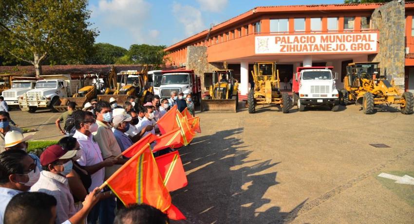 Presidente Jorge Sánchez Allec arranca programa de rehabilitación de caminos rurales