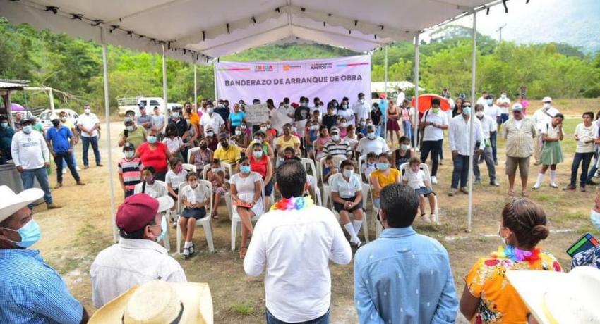 Presidente Jorge Sánchez Allec arranca programa de rehabilitación de caminos rurales
