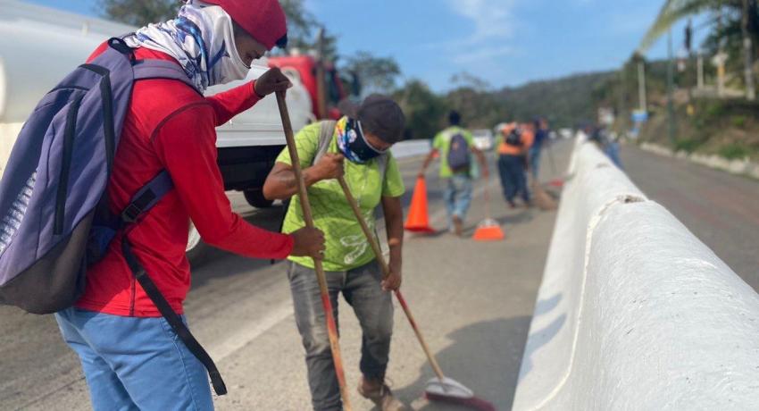 Dirección de Servicios Públicos del gobierno que preside Jorge Sánchez Allec no baja la guardia y trabaja a marchas forzadas.