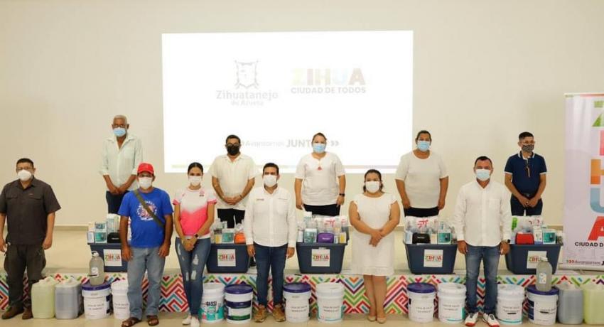 Presidente Jorge Sánchez entregó medicamento a Casas de Salud 