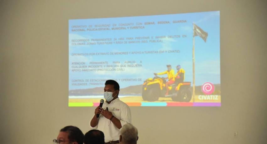 Presidente JSA encabeza reunión preparatoria a Operativo Vacacional de Invierno 2021-2022