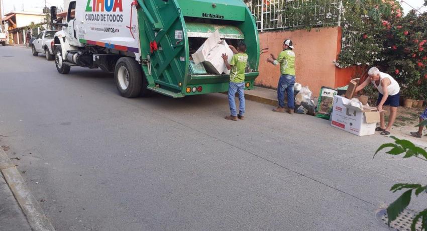 Garantizada la recolección de basura en temporada vacacional